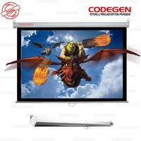 CODEGEN AX18 180x180 Storlu Projeksiyon Perdesi Kutu Açık Outlet