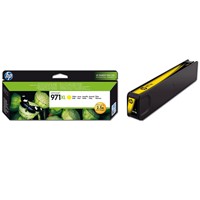 Hp Cn628ae 971Xl Sarı Yuksek Kapasıtelı Murekkep Kartusu 6.600 Sayfa
