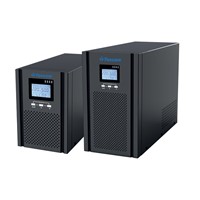 TESCOM 1KVA TEOS 101 ONLINE 1/1F LCD EKRAN TOWER UPS 2x 12V 9 Amper