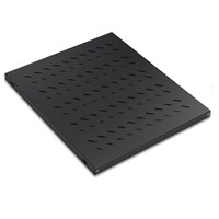 AGER Dikili Tip 19 1U D800mm için Sabit Siyah Raf Modülü AA-SBT80-A-S1