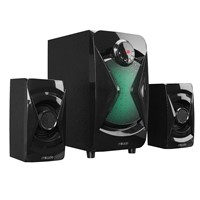 Mikado MD-370BT 21 38W Siyah BT/AUX/USB/FM/LED Işıklı Multimedia Speaker