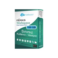 NARBULUT nDocs Workspace 100GB 1yıl basic support is included.