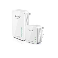 TENDA PW201AP200 200mbps AV200 Kablosuz 300mbps EV Ofis Tipi PowerLine Ağ Adaptörü 2-li paket