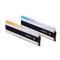GSKILL 64GB 2X 32GB DDR5 6000MHZ CL32 DUAL KIT RGB PC RAM TRIDENT Z5 F5-6000J3636F32GX2-TZ5RW BEYAZ