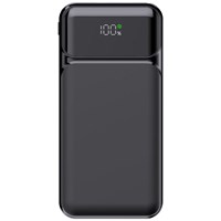 POWERBOOST NIGHT 125B 10000mAh 22.5W Dahili Kablolu LCD Siyah Taşınabilir Şarj Cihazı Powerbank