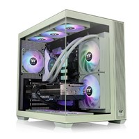 THERMALTAKE 850W 80 GOLD VIEW 380 MACENTA GREEN CA-3Z2-85MEWE-00 GAMING MID-TOWER PC KASASI YEŞİL 