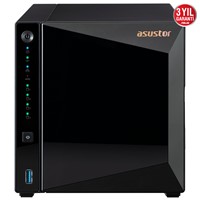 ASUSTOR AS3304T REALTEK QC 2 GB RAM- 4-diskli Nas Server Disksiz