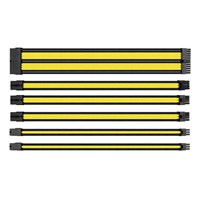 Thermaltake AC-047-CN1NAN-A1 TtMod Sarı/Siyah Power Supply Sleeved Kablo Seti 16 AWG
