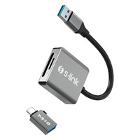 S-LINK SL-CR21 USB-USBC Metal Kart Okuyucu
